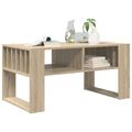 vidaXL Konferenčný stolík Sonoma dub 92 x 49,5 x 45 cm