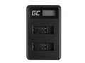 ADCB20 Green Cell Charger AHBBP-501 for GoPro AHDBT-501, Hero 5 Hero 6 Hero 7 HD Black White Silver