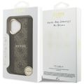Obal Guess pre iPhone 17 HC MAGSAFE PU W/ 4G PU STRIPE hnedá