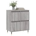vidaXL Komoda sivý dub sonoma 60x35x70 cm spracované drevo