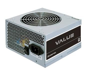 CHIEFTEC zdroj APB-600B8 / 600W/ ATX / 120mm fan / akt. PFC / 80PLUS / bulk Zdroj, ATX, 600W, aktívne PFC, 120mm ventilátor, 80PLUS, bulk