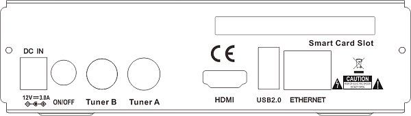 ZGEMMA H8.2H Combo DVB-S2/T2/C FULL HD CA Enigma2 H.265 HEVC
