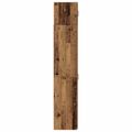 vidaXL Úložný kabinet so policami Staré drevo 30 x 42,5 x 225 cm