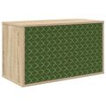 vidaXL Nástenný TV kabinet GELEEN 69 x 33 x 40 cm Dub sonoma