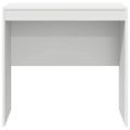 vidaXL Stôl Biela 80 x 50 x 76 cm