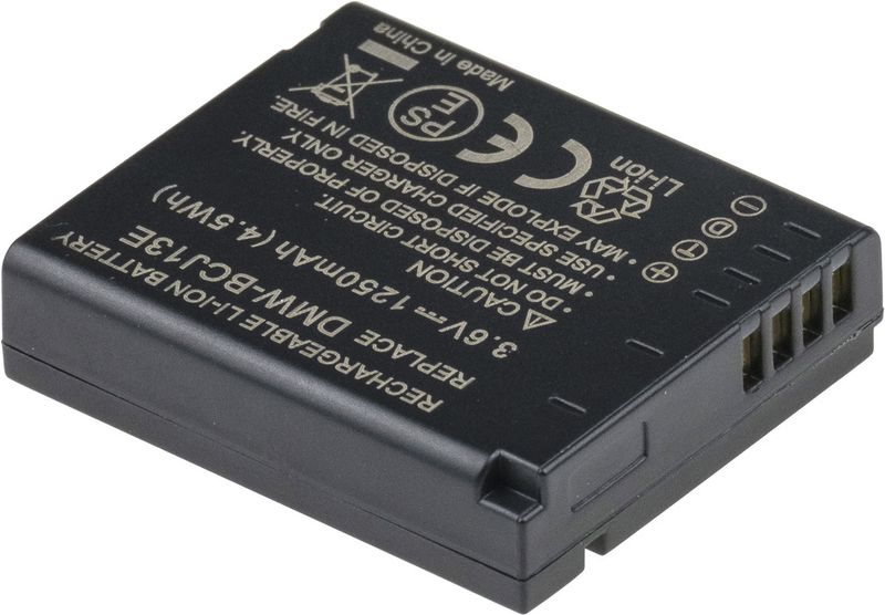 Batéria T6 Power pre Panasonic DMW-BCJ13, DMW-BC13, BP-DC10, 1250mAh, 4,5Wh