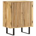 vidaXL Komoda s 2 dvierkami 55x35x70 cm masívny mangovník