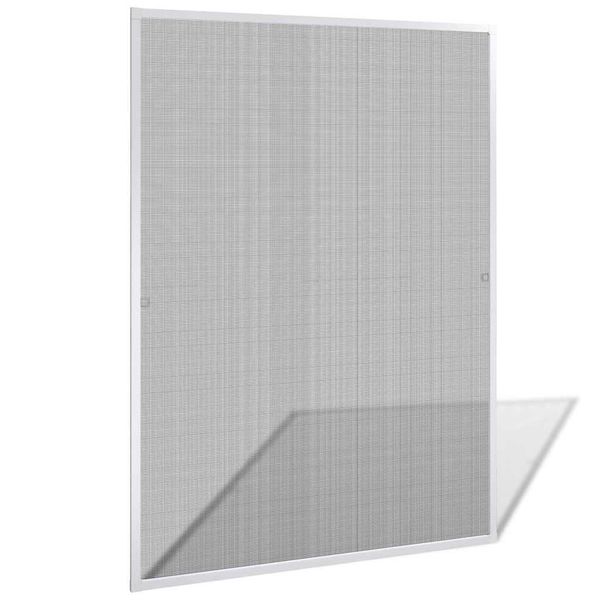 Biela okenná sieť proti hmyzu 120 x 140 cm