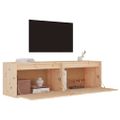vidaXL Nástenné skrinky 2 ks 60x30x35 cm masívne borovicové drevo