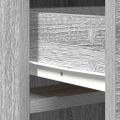 vidaXL Highboard Sivý Sonoma 41 x 40 x 135 cm Kompozitné drevo
