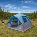 vidaXL Okamžitý stan Modrá 305 x 275 x 190 cm Polyester a oceľ