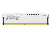 DDR5 - sada - 64 GB: 4 x 16 GB - DIMM 288-pin - 6000 MT/s / PC5-48000 - CL40 - 1.35 V - bez vyrovnávací paměti - on-die ECC - bílá