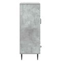 vidaXL Servírovacia skriňa so zásuvkou Betónovo sivá 66 x 34,5 x 95 cm