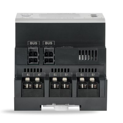 Homematic IP Drôtový spínací akčný člen s LCD - až 80A, na DIN lištu, 8 kanálov - HmIPW-DRS8