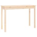 vidaXL Konzolový stolík 110x40x75 cm masívne borovicové drevo