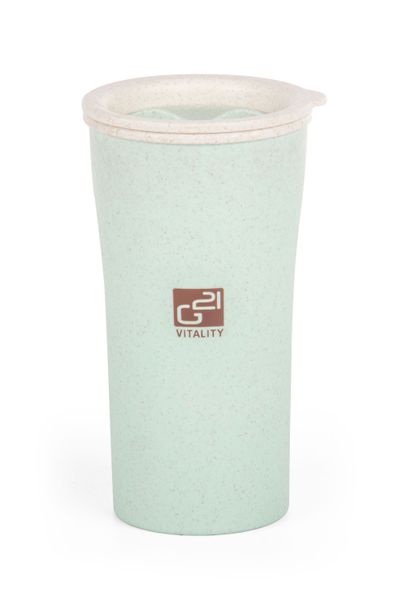 Eko téglik G21 beECO Latte 450 ml, zelený