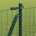 vidaXL Euro plot s betónovým podstavcom 10 x 1,2 m PVC potiahnutá oceľ