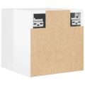 vidaXL Nástenné TV skrinky 2 ks lesklé biele 30,5x30x30 cm