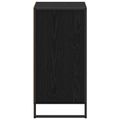 vidaXL Servírovacia skriňa Čierny dub 42 x 36 x 75.5 cm
