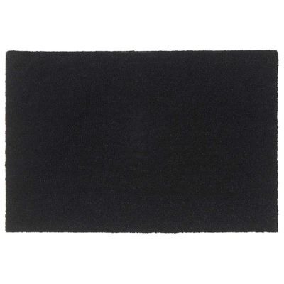 vidaXL Rohožka čierna 60x90 cm všívané kokosové vlákno