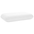vidaXL Spací vankúš 50 x 30 x 10 cm Pamäťová pena Biela