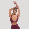 Športová podprsenka Flow Wine - GymBeam, veľkosť L