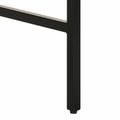 vidaXL Toaletný stolík Hnedá 100 x 40 x 120 cm Mangový masív