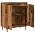 vidaXL Komoda staré drevo 60x35x70 cm spracované drevo