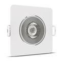 Modee LED štvorcové svietidlo 4,8W 420lm D80xH32mm, neutrálna biela, biela (ML-DL4000K4,8WSR-WN)