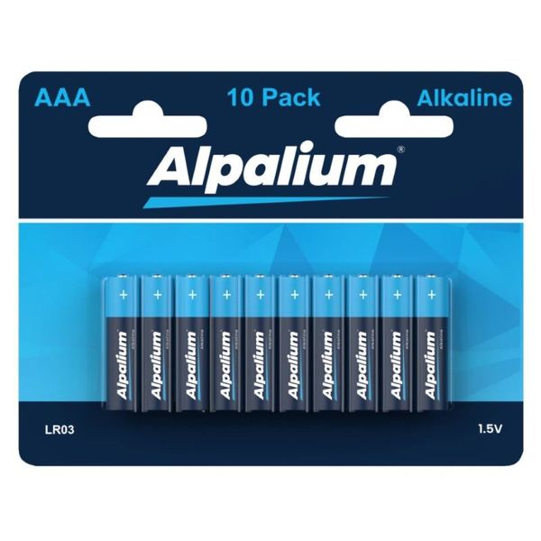 ALPALIUM Batérie ALKALINE LR03, AAA, 10ks