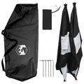vidaXL Poľovnícky stan 145 x 145 x 150 cm Biela s blackoutom