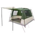 vidaXL Párty stan 10-miestny Zelená 185T Polyester s PU náterom