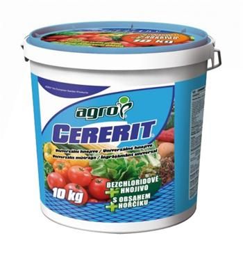 Hnojivo granulované AGRO CERERIT 10 kg v pyli