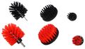 Sada kief na vŕtačku na čistenie auta CAR DETAILING DRILL BRUSH 6, 6 ks SIXTOL