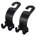 Háček do auta za opierku hlavy CAR HOOK 1, 2ks SIXTOL
