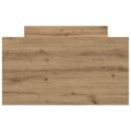 vidaXL Rám postele Dub artisan 100 x 200 cm Kompozitné drevo