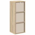 vidaXL Servírovacia skriňa so zásuvkou Sonoma dub 25,5 x 22 x 69,5 cm