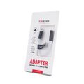 Prispôsobovací adaptér audio jack 3,5 mm – Lightning čierny
