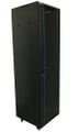 XtendLan 42U/600x800 stojanový, černý, skleněné dveře, plná záda Rozvadec, 19", stojanový, výška 42U, 600x800, sklenené dvere, kourové sklo, plná záda, perforovaný horní a spodní kryt, rozebírat