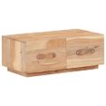 vidaXL Konferenčný stolík 90x50x35 cm masívne recyklované drevo
