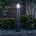 Vonkajšia lampa v tvare stĺpika, nehrdzavejúca oceľ