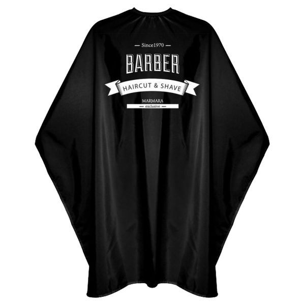 Kadernícka pláštenka MARMARA Barber Cape black classic