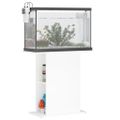 vidaXL Stojan na akvárium biely 75x36x72,5 cm, umelé drevo