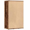 vidaXL Knižnica staré drevo 50x25x80 cm kompozitné drevo