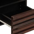 vidaXL TV skrinka, hnedá 100x34x46 cm, mangový masív