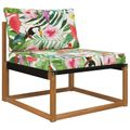 vidaXL Vankúš na vonkajšiu pohovku Polyester farebné 80 x 68,5 cm