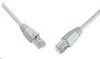 Solarix - patch kabel CAT5E SFTP PVC 15m šedý snag proof