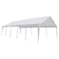 vidaXL Biely párty stan 10 x 5 m