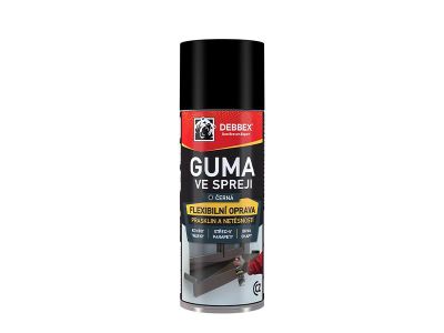 Guma v spreji DEBBEX čierna 400ml