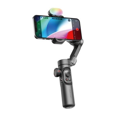 AOCHUAN XE Gimbal s RGB osvetlením (čierny)